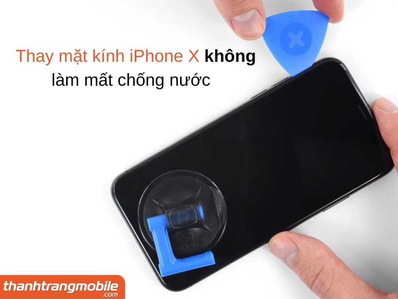 ep-kinh-iphone-x-4 Thay Ép Mặt Kính iPhone X
