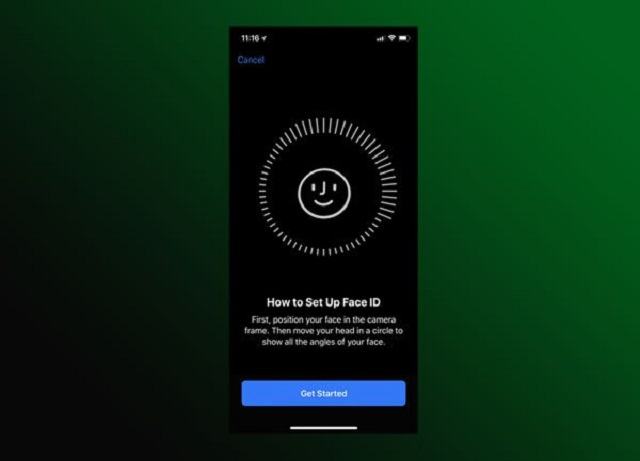 Face ID iPhone 11 Pro Max