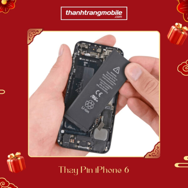 Thay Pin điện thoại iPhone 6 nguyên zin