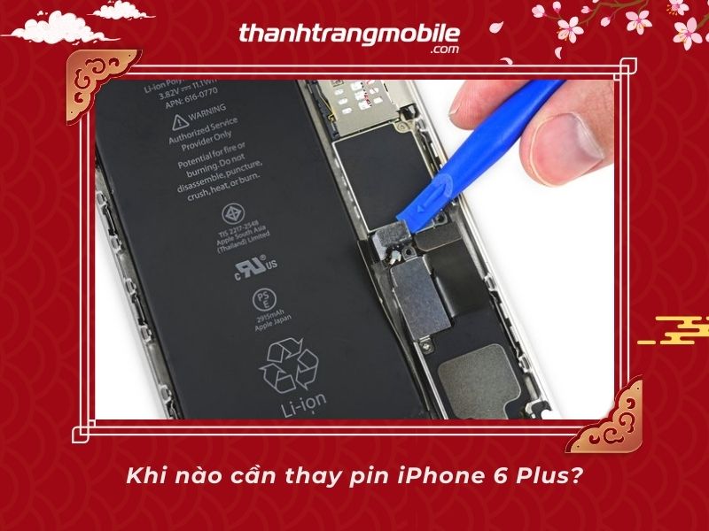 Thay Pin iPhone 6 Plus giá bao nhiêu