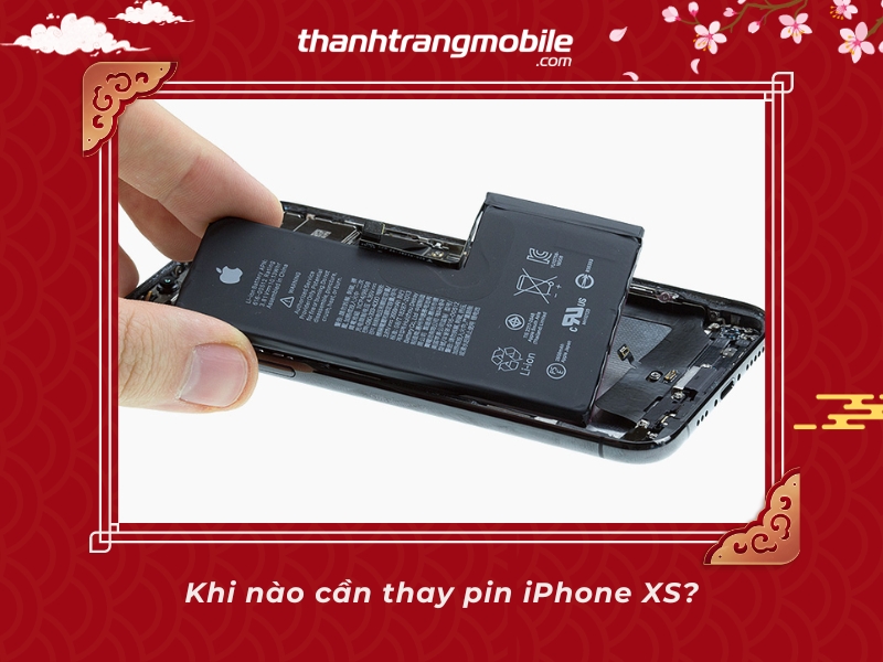 Thay Pin iPhone XS chính hãng giá bao nhiêu