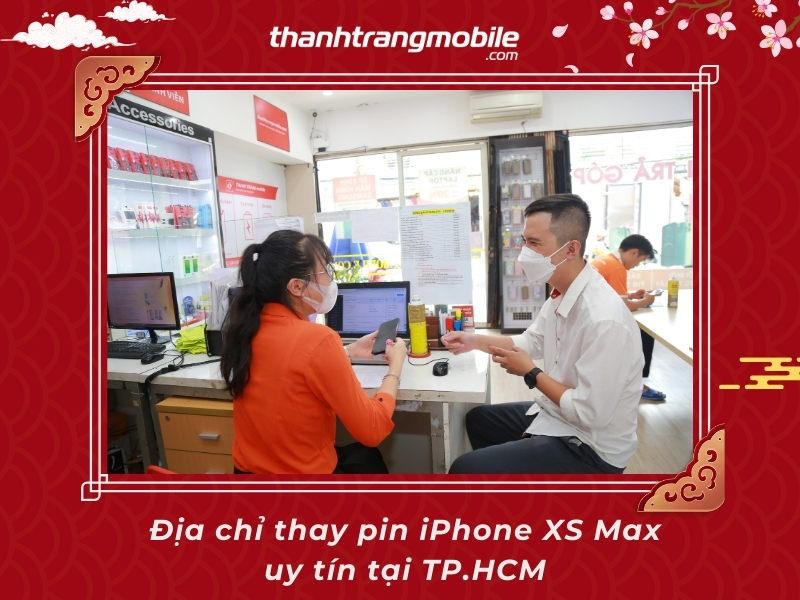 thay pin iPhone XS Max uy tín ở đâu