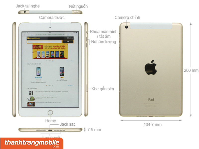  Thay Cảm ứng iPad Mini 2 có ảnh hưởng gì không