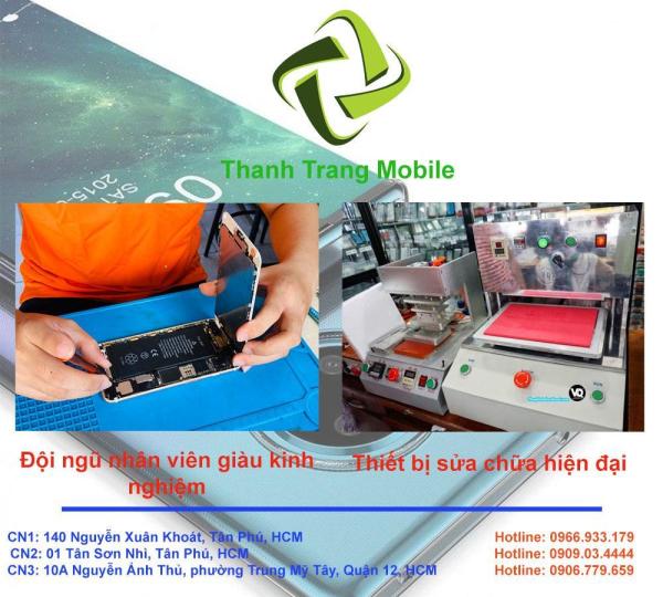 Ép Kính iPhone 12 Mini tại Thanh Trang Mobile
