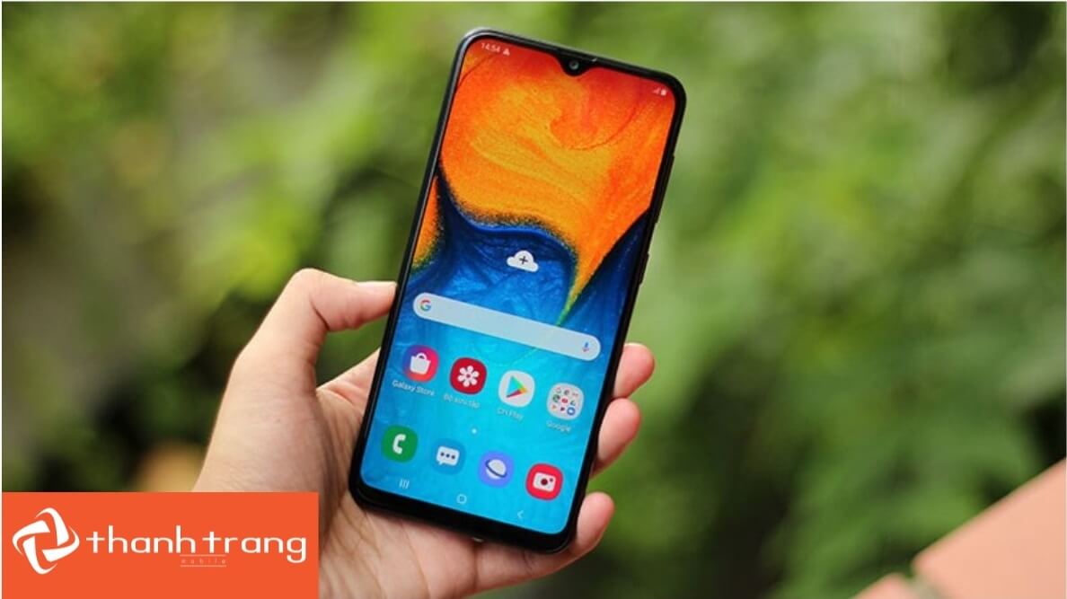 Thay màn hình Samsung A20 chính hãng mới 100% tại Thanh Trang Mobile