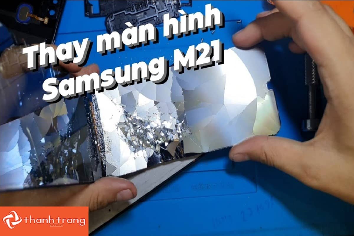 Thay màn hình Samsung M21 zin mới 100% tại Thanh Trang Mobile