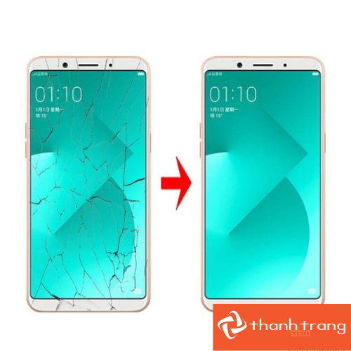 Màn hình Samsung A73 bị vỡ 