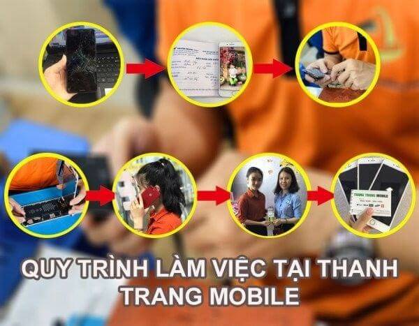 Quy trình thay màn hình Samsung A30s tại Thanh Trang Mobile