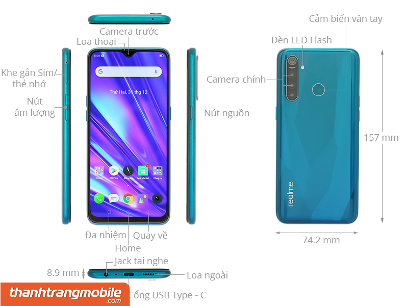 thay-pin-realme-5-pro-8 Thay Pin Realme 5 Pro