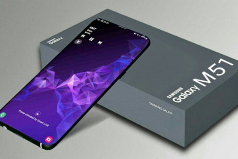 Thiết kế đơn giản của Samsung Galaxy M51