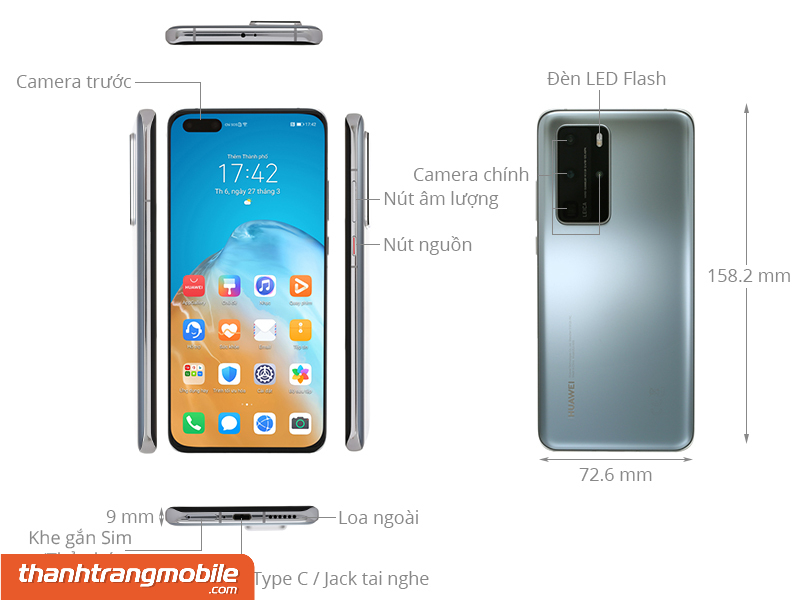 thay-ep-kinh-huawei-p40-pro-4 Thay / Ép Mặt Kính Huawei P40 Pro