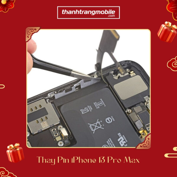 Thay pin điện thoại iPhone 13 Pro Max giá rẻ
