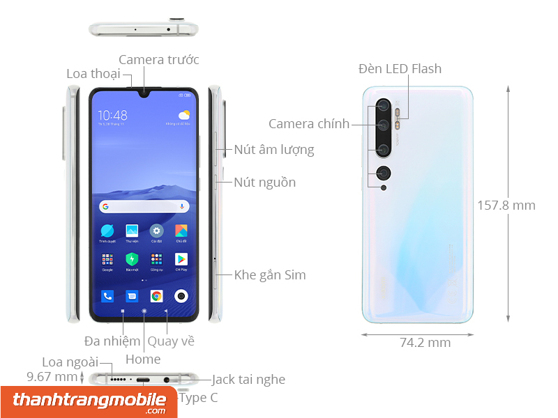 thay-pin-xiaomi-note-10-6 Thay pin Xiaomi Mi Note 10