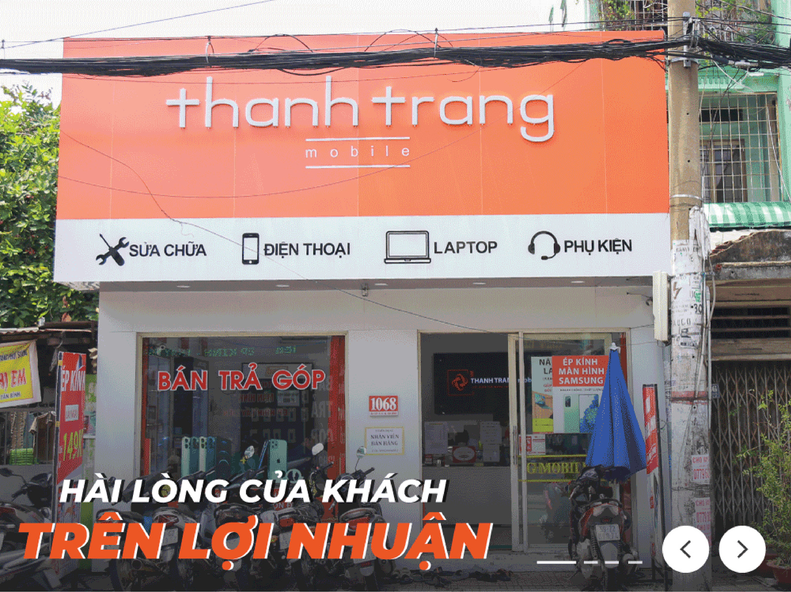 Sửa chữa điện thoại LG chính hãng Thanh Trang Mobile