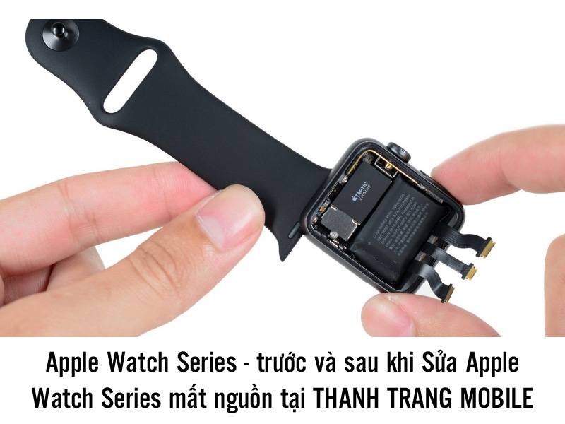 Apple Watch series 4 sau khi được sửa mất nguồn tại Thanh Trang Mobile