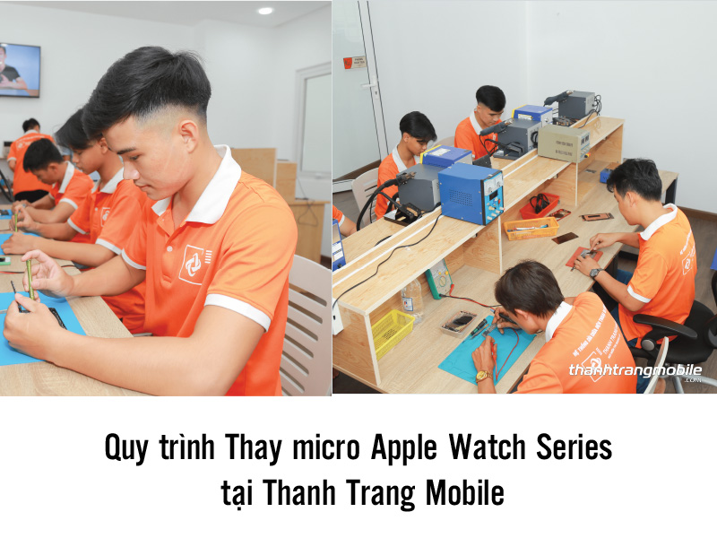 Thay micro Apple Watch Chất Lượng ở đâu 