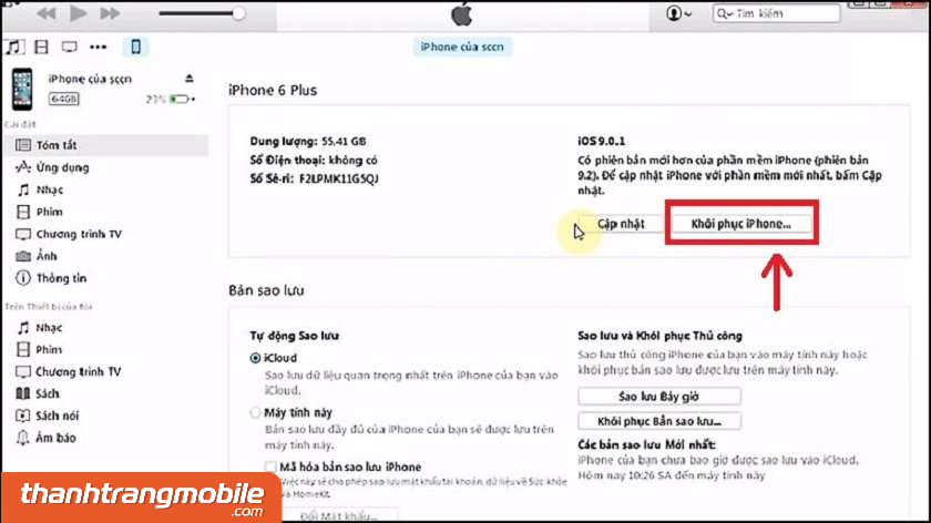 cach-khoi-phuc-iphone-ve-trang-thai-ban-dau-7 [Video] Cách khôi phục (Restore) iPhone về trạng thái ban đầu đơn giản nhất 2023