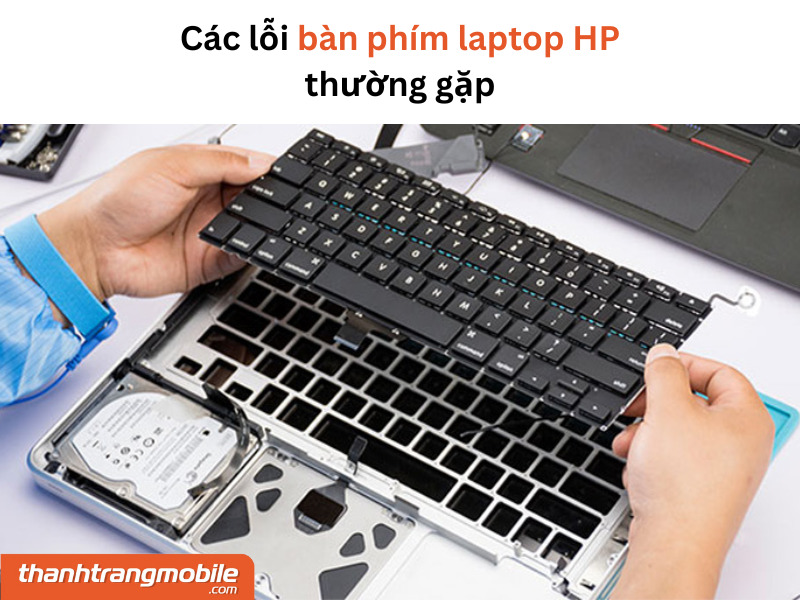 Thay bàn phím laptop HP chính hãng