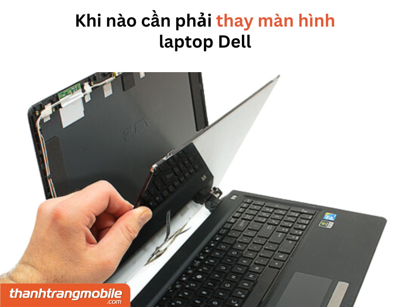 Thay màn hình laptop Dell nhanh gọn