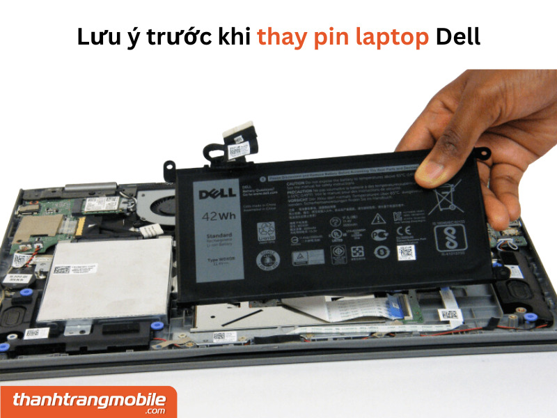 Thay pin laptop Dell tại TPHCM