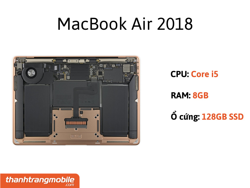 thay mainboard macbook air 2018 uy tín