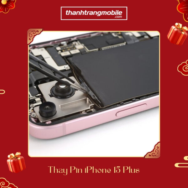 Thay Pin điện thoại iPhone 15 Plus chính hãng