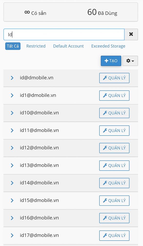 Tài khoản iCloud miễn phí free 