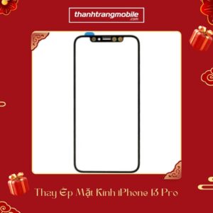 Ép kính iphone 13 pro zin chính hãng