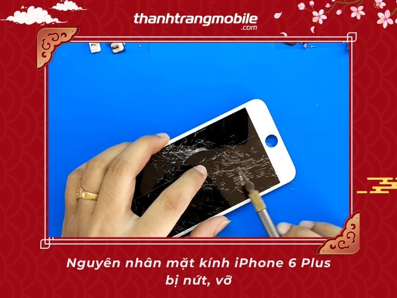 Vì sao nên ép mặt kính mới cho iPhone 6 Plus