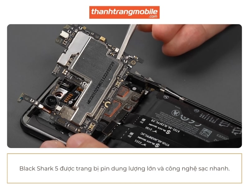 sửa mất nguồn Xiaomi Black Shark 5 bảo hành dài