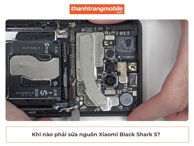 sửa mất nguồn Xiaomi Black Shark 5 lấy ngay