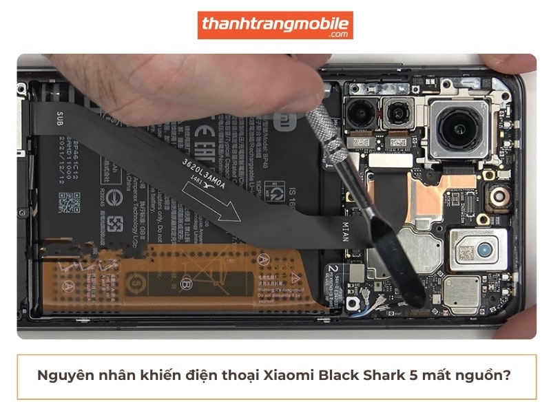 sửa mất nguồn Xiaomi Black Shark 5 giá rẻ