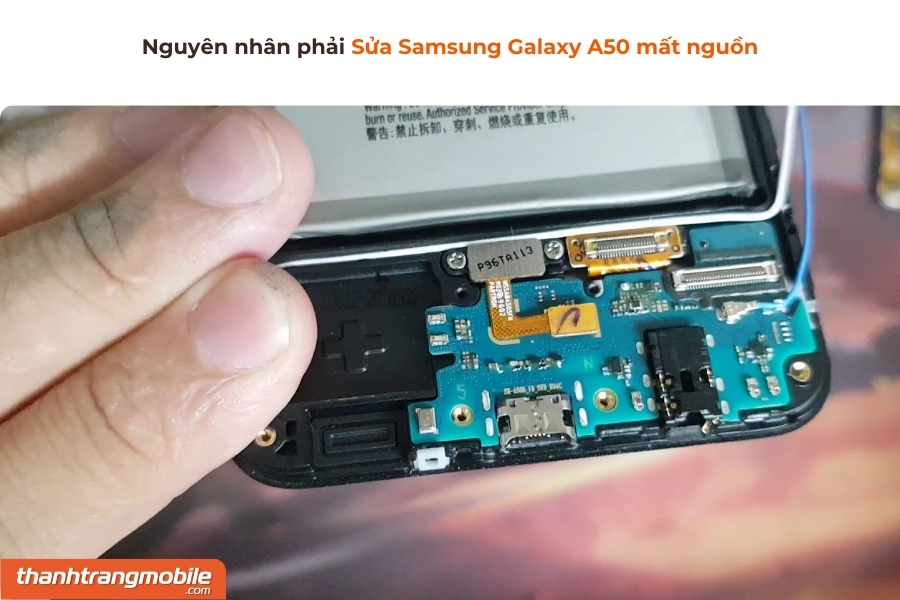 Sửa Samsung Galaxy A50 mất nguồn uy tín tphcm