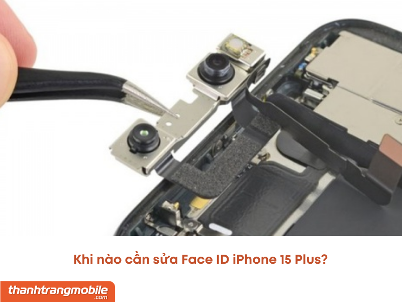 thay Face ID iPhone 15 Plus giá bao nhiêu