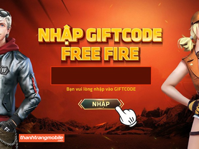 giftcode-free-fire-5 [2024] Thanh Trang Mobile tặng Giftcode Free Fire Mới Nhất 09/2024