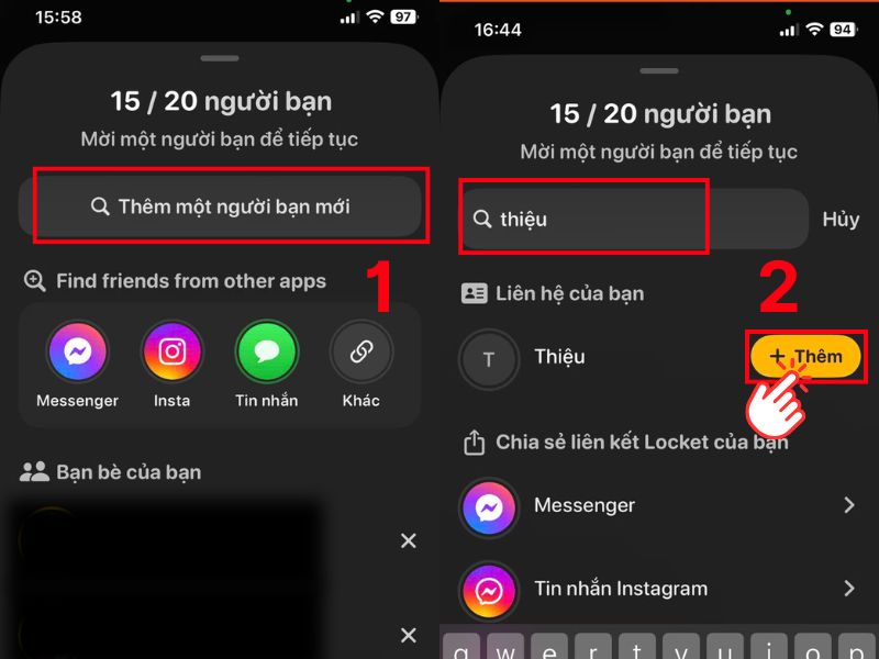 cach-ket-ban-tren-locket-7 3 cách kết bạn trên Locket đơn giản, nhanh chóng thêm nhiều bạn bè