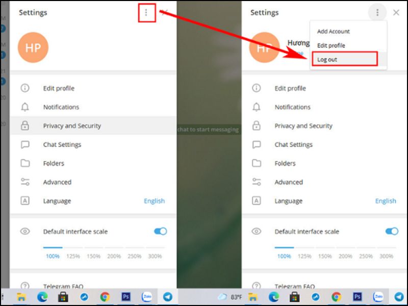 dang-xuat-telegram-tren-may-tinh-3 Cách đăng xuất tài khoản Telegram trên máy tính siêu dễ