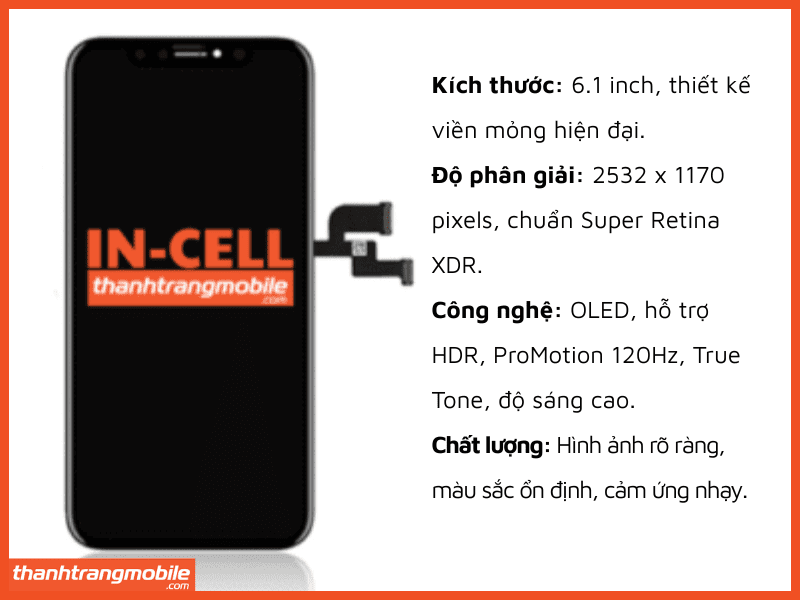 Thay Màn Hình iPhone 13 Pro - Màn Incell Tiết Kiệm Tại Thanh Trang Mobile