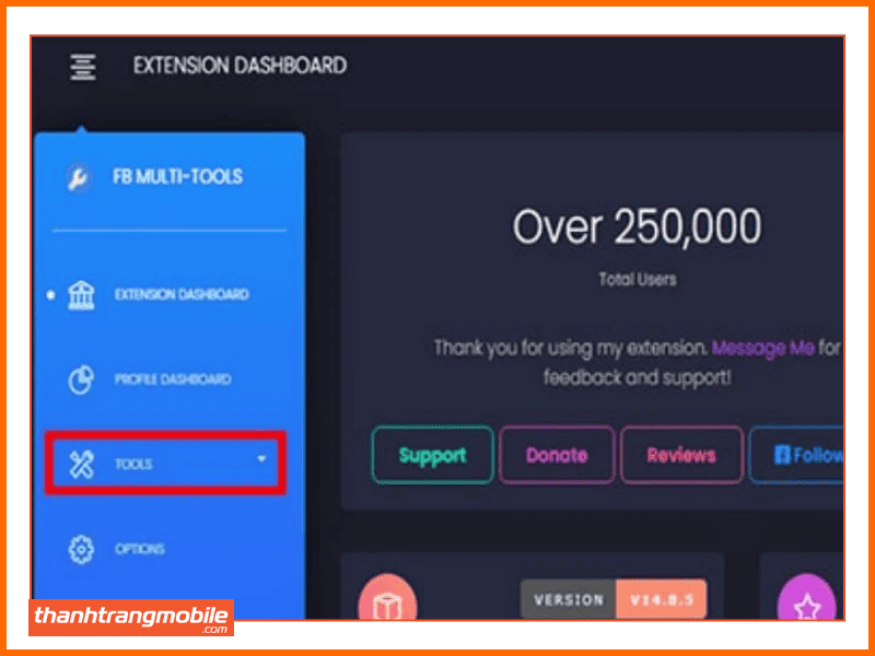Bật khiên bảo vệ avatar bằng app