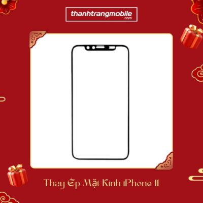 Thay ép mặt kính iPhone 11