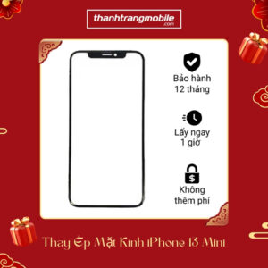 Thay ép mặt kính iPhone 13 Mini
