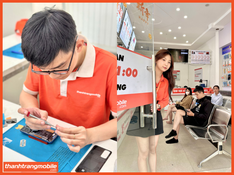 địa chỉ thay màn hình m51 uy tín tại HCM