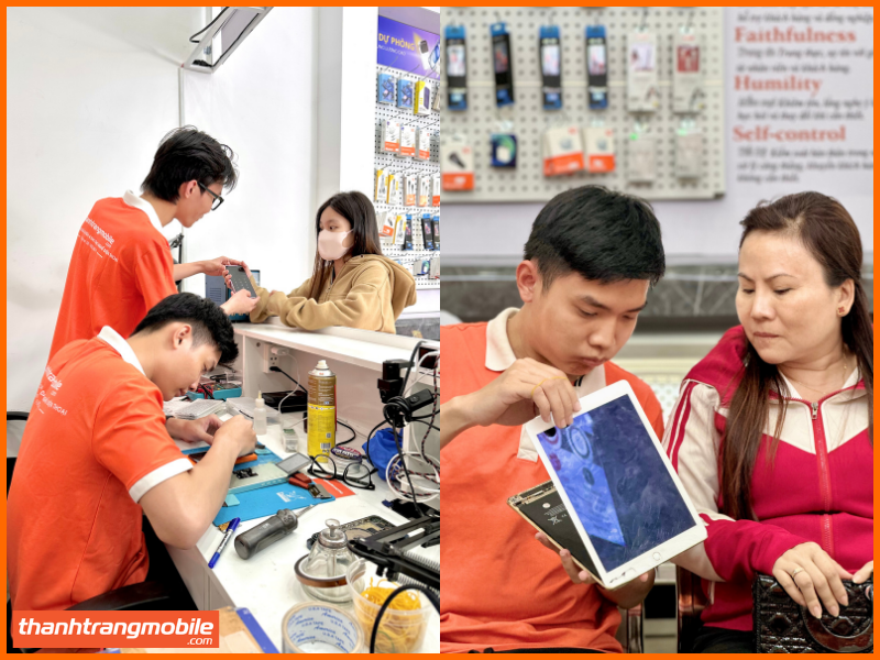 thay pin điện thoại iphone chính hãng