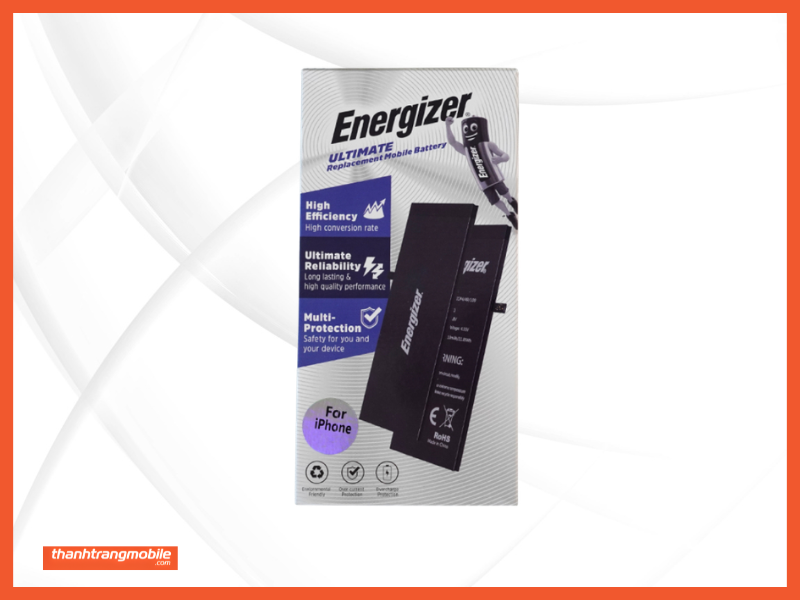 Thay pin Energizer Chính hãng cho iPhone 14 Pro