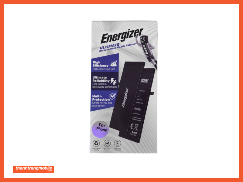 Thay pin iPhone 14 Pro Max Energizer chính hãng giúp cải thiện thời lượng sử dụng và hạn chế tình trạng sụt pin nhanh. Tham khảo ngay thay pin 14 Pro Max Energizer lấy liền, bảo hành rõ ràng và tối ưu hiệu suất thiết bị.