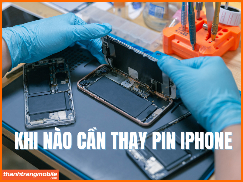 Thay pin EU cho điện thoại iphone
