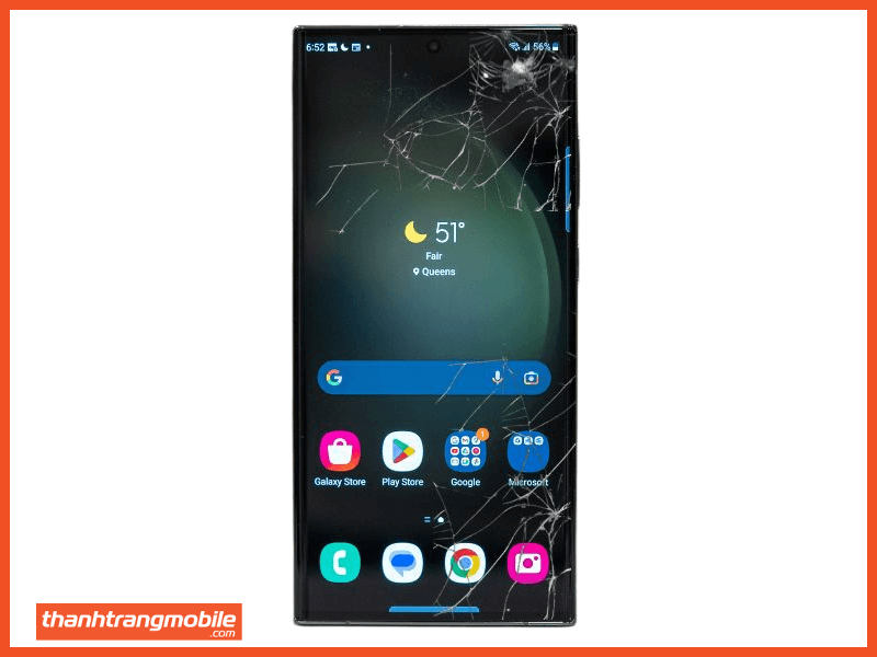 dáu hiệu bạn cần Thay màn hình Samsung Galaxy s23 Ultra