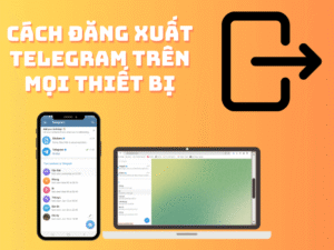 cách đăng xuất telegram