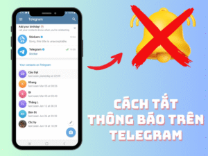 cách tắt thông báo trên telegram