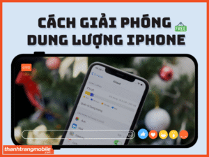 Cách giải phóng dung lượng iphone